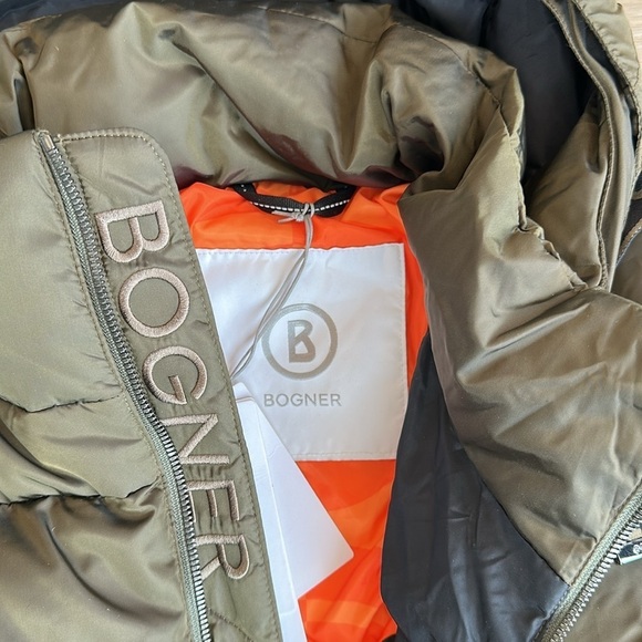 Bogner Men's Olive Puffer Jacket - Picture 8 of 11